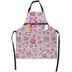 Princess Apron With Pockets w/ Name and Initial