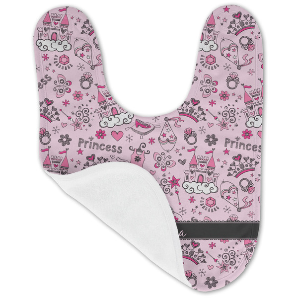 Princess Baby Bib - AFT folded