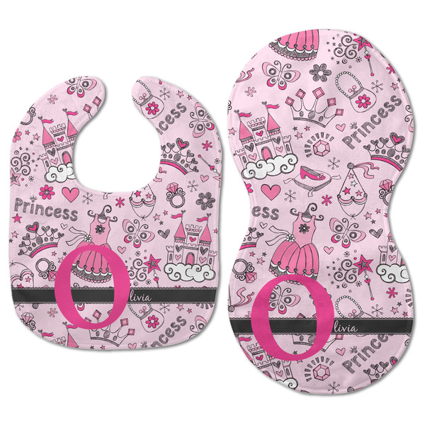 Princess Baby Bib & Burp Set - Approval (new bib & burp)