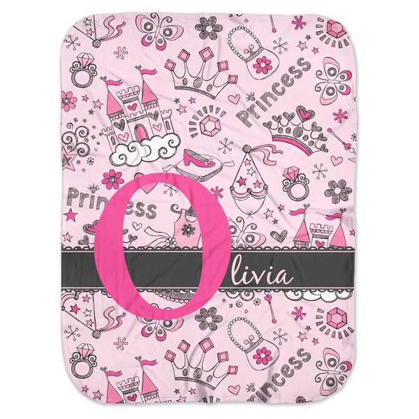 Custom Princess Baby Swaddling Blanket (Personalized)