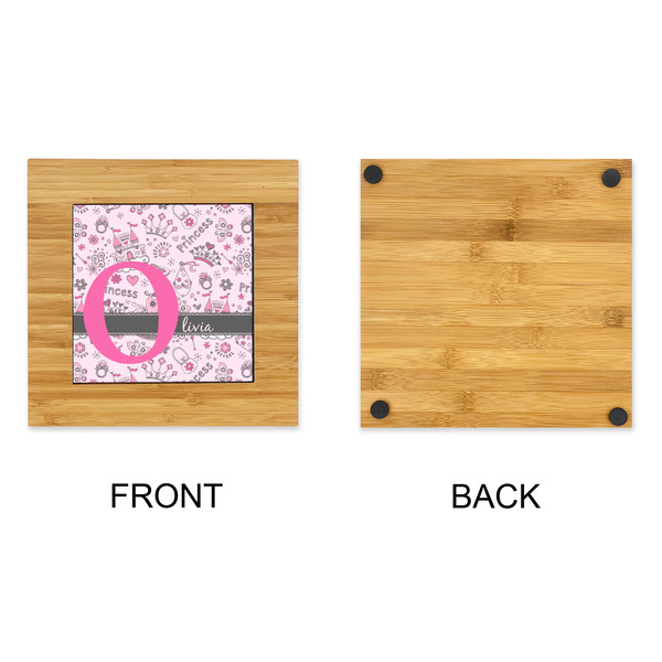 Princess Bamboo Trivet with 6" Tile - APPROVAL