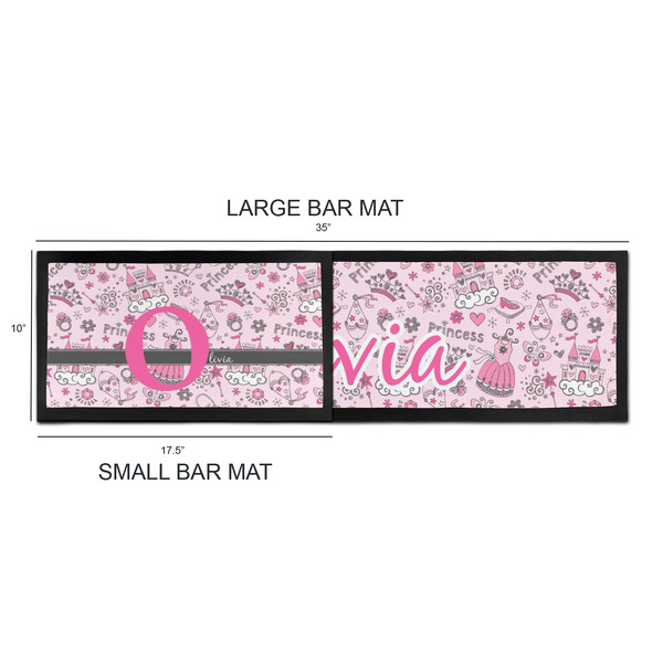 Princess Bar Mats - Sizing Chart