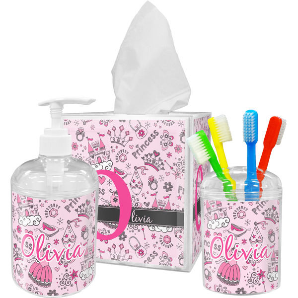 Princess Bathroom Accessories Set (Personalized)