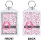 Princess Bling Keychain (Front + Back)
