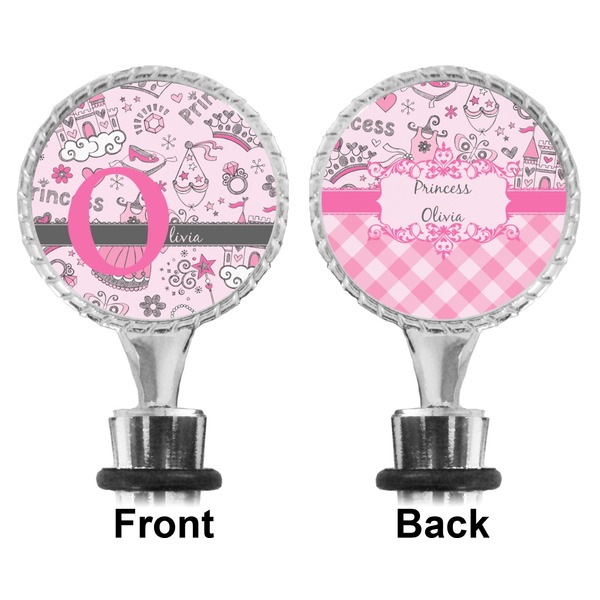 Princess Bottle Stopper - Front and Back