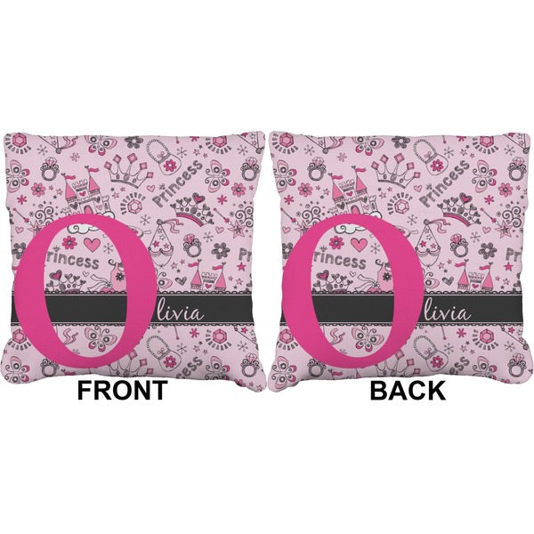 Princess Burlap Pillow Approval