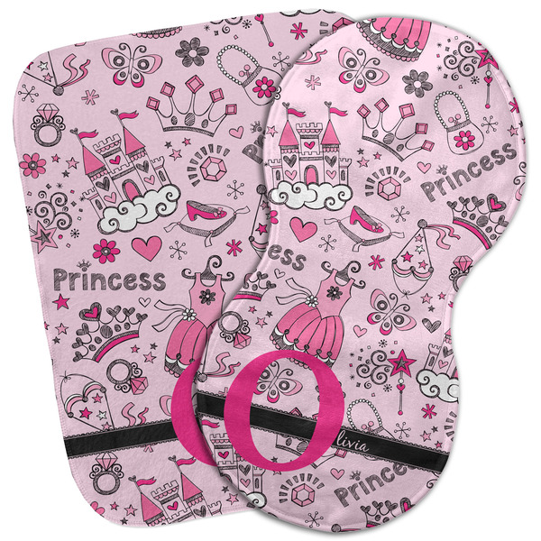 Custom Princess Burp Cloth (Personalized)