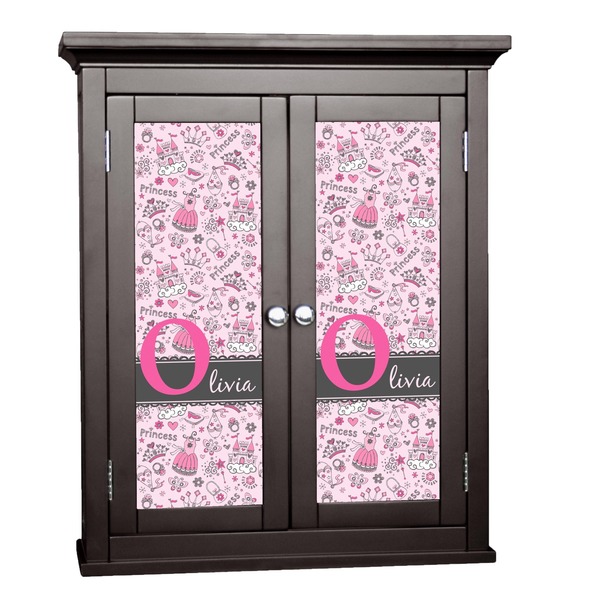 Custom Princess Cabinet Decal - Large (Personalized)