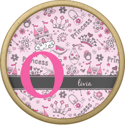 Princess Cabinet Knob - Gold (Personalized)