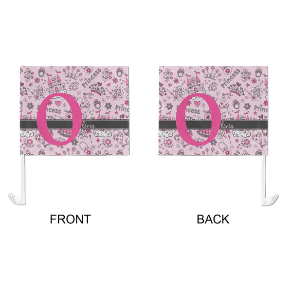 Princess Car Flag - Large - APPROVAL