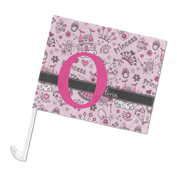 Custom Princess Car Flag - Large (Personalized)