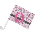 Princess Car Flag - Small w/ Name and Initial