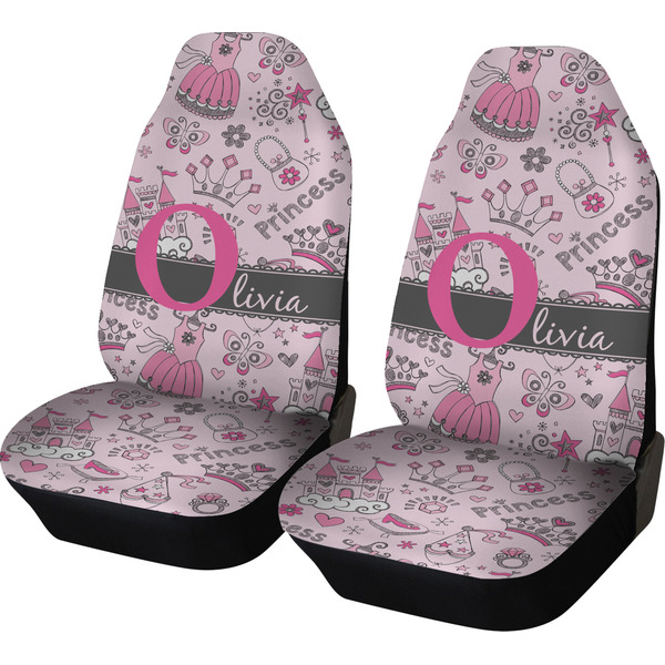 Custom Princess Car Seat Covers (Set of Two) (Personalized)