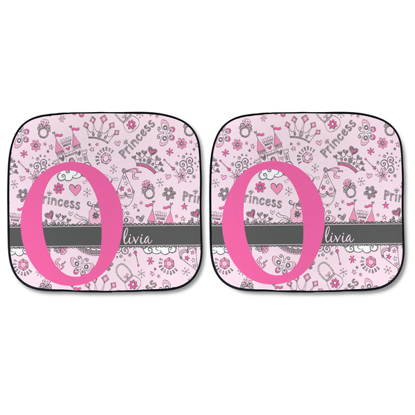 Princess Car Sun Shades - FRONT