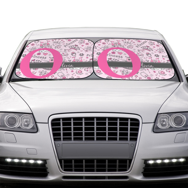 Princess Car Sun Shades - IN CONTEXT