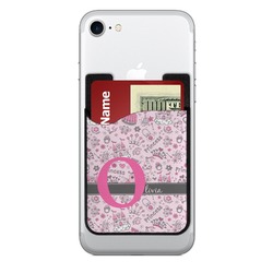 Princess 2-in-1 Cell Phone Credit Card Holder & Screen Cleaner (Personalized)