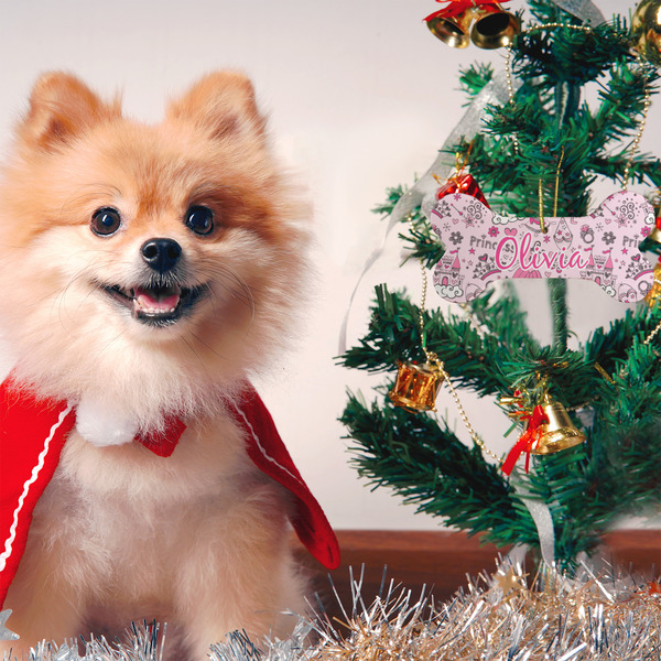 Princess Ceramic Flat Ornament - Bone (LIFESTYLE)