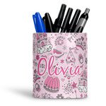 Princess Ceramic Pen Holder