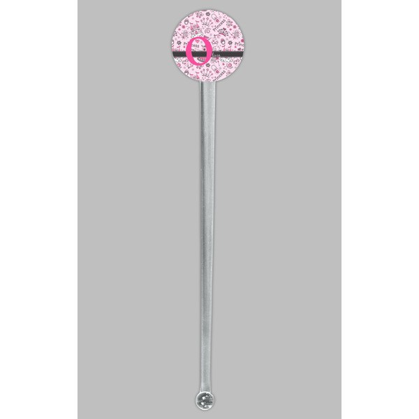 Princess Clear Plastic 7" Stir Stick - Round - Single Stick