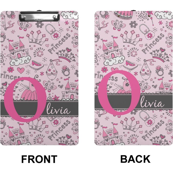 Princess Clipboard (Legal) (Front + Back)