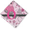 Princess Cloth Napkins - Personalized Lunch (Folded Four Corners)