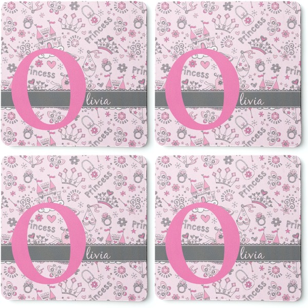 Princess Coaster Rubber Back - Apvl