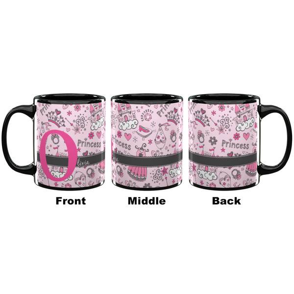 Princess Coffee Mug - 11 oz - Black APPROVAL