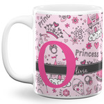 Princess 11 Oz Coffee Mug - White (Personalized)