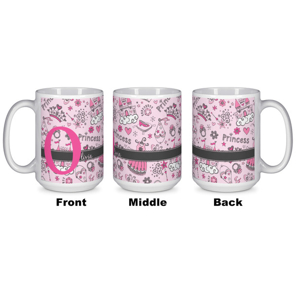 Princess Coffee Mug - 15 oz - White APPROVAL