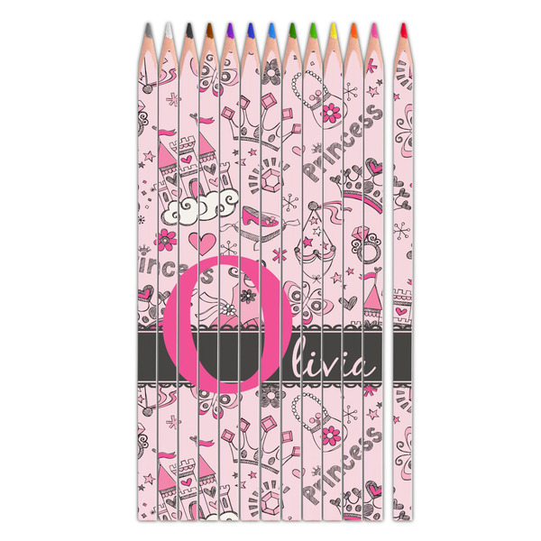 Custom Princess Colored Pencils (Personalized)