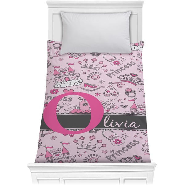 Custom Princess Comforter - Twin XL (Personalized)
