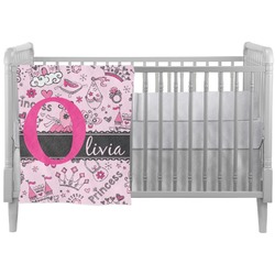 Princess Crib Comforter / Quilt (Personalized)