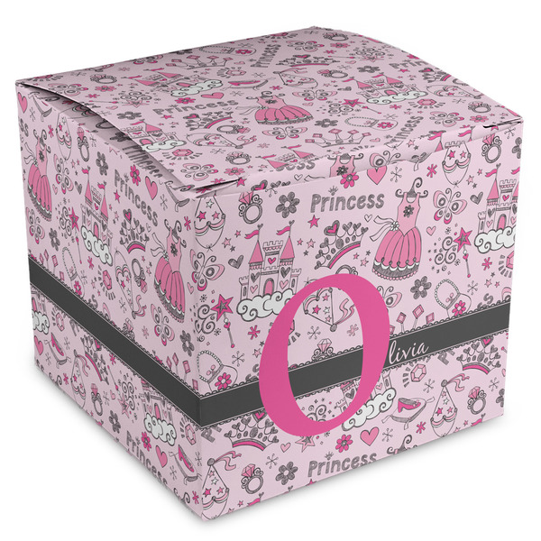 Custom Princess Cube Favor Gift Boxes (Personalized)