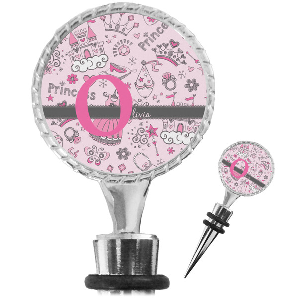 Custom Princess Wine Bottle Stopper (Personalized)
