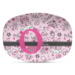 Princess Plastic Platter - Microwave & Oven Safe Composite Polymer (Personalized)