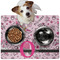 Princess Dog Food Mat - Medium LIFESTYLE