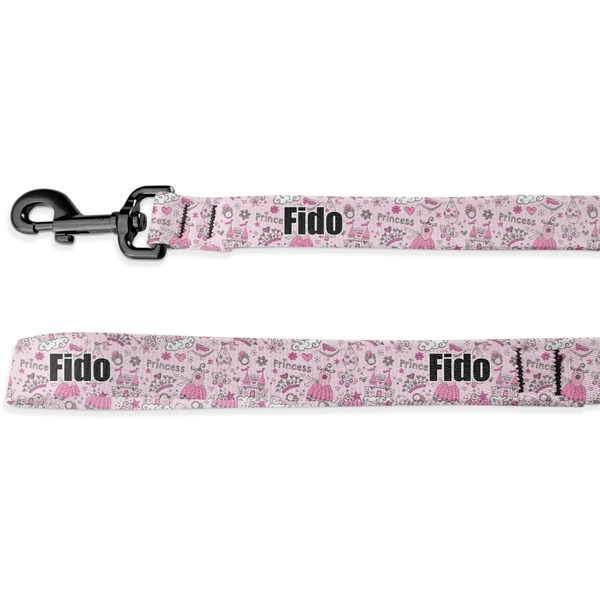Custom Princess Deluxe Dog Leash - 4 ft (Personalized)