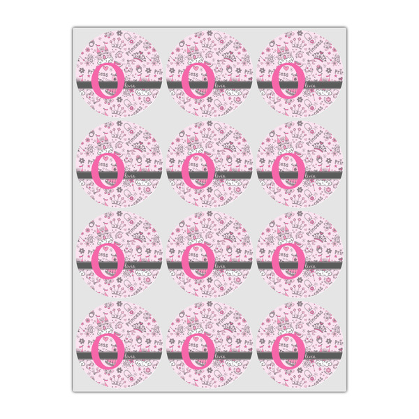 Princess Drink Topper - Small - Set of 12