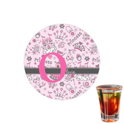 Princess Printed Drink Topper - 1.5" (Personalized)