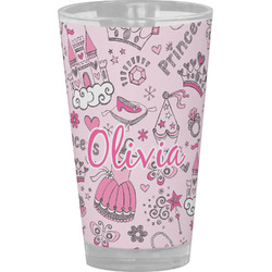 Princess Pint Glass - Full Color (Personalized)