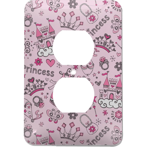 Custom Princess Electric Outlet Plate