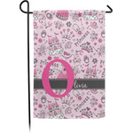 Princess Small Garden Flag - Single Sided w/ Name and Initial