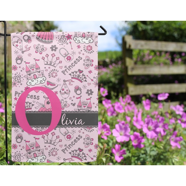 Princess Garden Flag - Outside In Flowers
