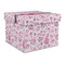 Princess Gift Boxes with Lid - Canvas Wrapped - Large - Front/Main