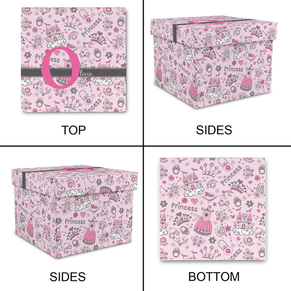 Princess Gift Boxes with Lid - Canvas Wrapped - Medium - Approval