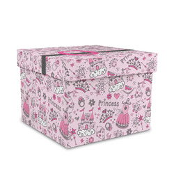 Princess Gift Box with Lid - Canvas Wrapped - Medium (Personalized)
