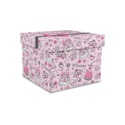 Princess Gift Box with Lid - Canvas Wrapped - Small (Personalized)