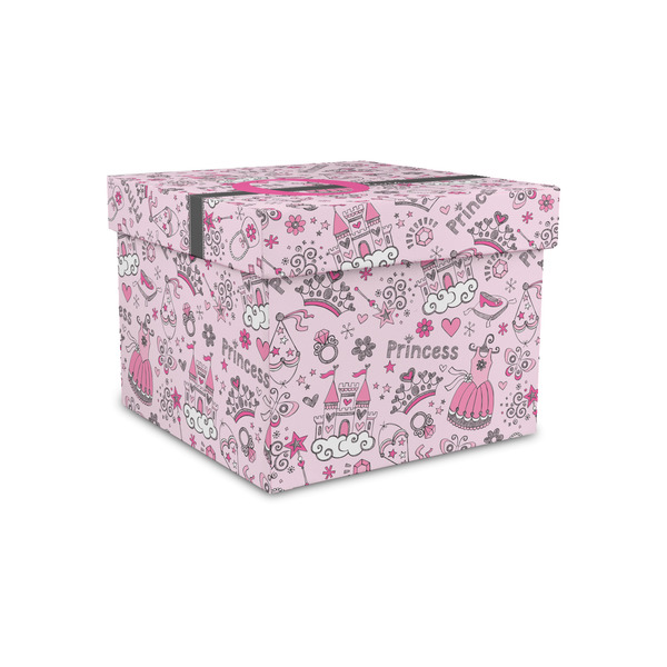 Custom Princess Gift Box with Lid - Canvas Wrapped - Small (Personalized)