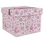 Princess Gift Box with Lid - Canvas Wrapped - X-Large (Personalized)