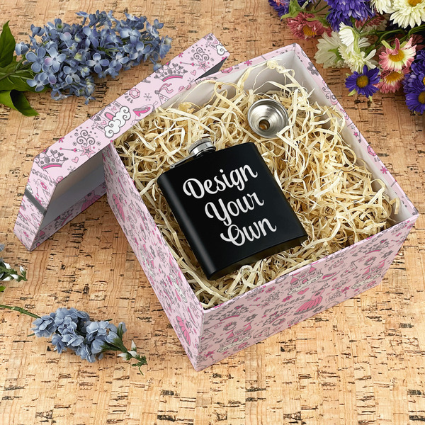 Princess Gift Boxes with Lid - Canvas Wrapped - X-Large - In Context